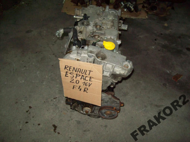 Двигатель F4R RENAULT ESPACE III LAGUNA II 2, 0 16V