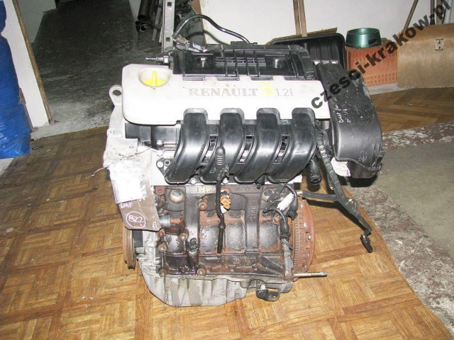 822. двигатель RENAULT CLIO II 1.2 16V D4F гарантия