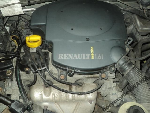 Двигатель RENAULT KANGOO CLIO MEGANE 1.6 8V