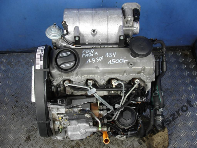 VW POLO SKODA FABIA 1.9 SDI двигатель ASY в сборе