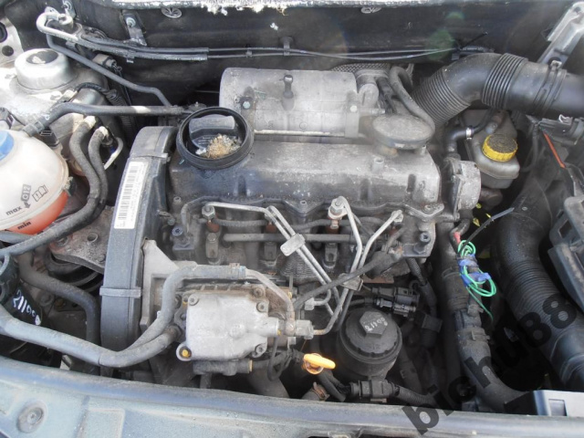 VW SEAT SKODA двигатель 1.9 SDI ASY 47KW 55PS FABIA