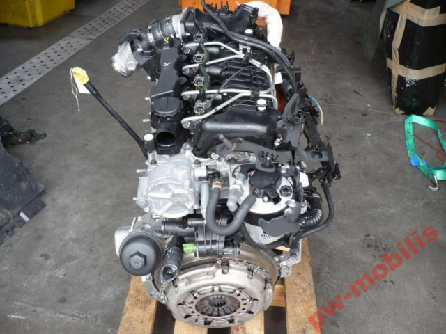 Двигатель Ford Fiesta Fusion 1.6 TDCI, 207 HDI 2009г.