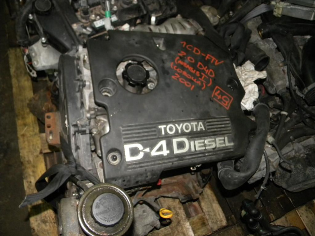 Двигатель Toyota Corolla/ Avensis I 2, 0 D4D 1CD-FTV