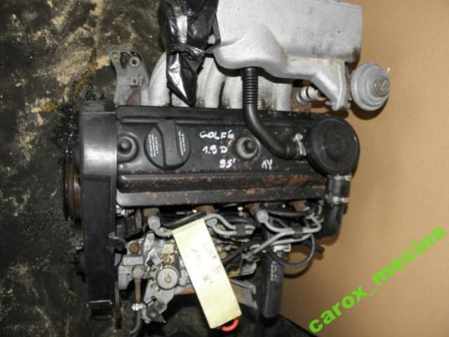 VW GOLF III 3 1.9 D 95г.. двигатель 1Y форсунки насос
