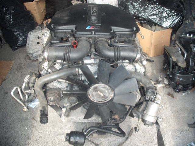 Двигатель BMW E39 M5 ПОСЛЕ РЕСТАЙЛА V8 400 л.с. в сборе NA SWAPA 2002г.