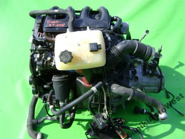 PEUGEOT PARTNER двигатель 1.9 D WJZ DW8 в сборе GWA