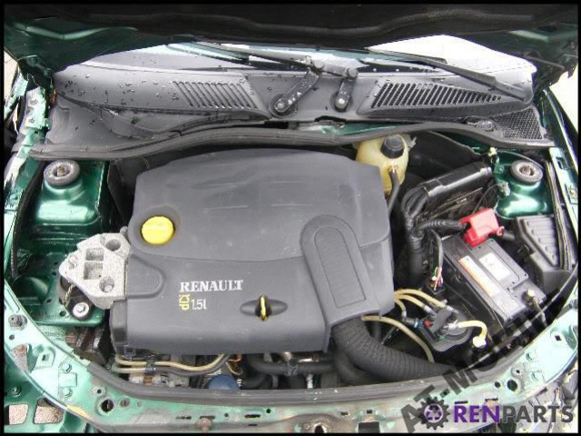 Двигатель RENAULT CLIO MODUS 1.5 DCI K9K 03г. 65 л.с.