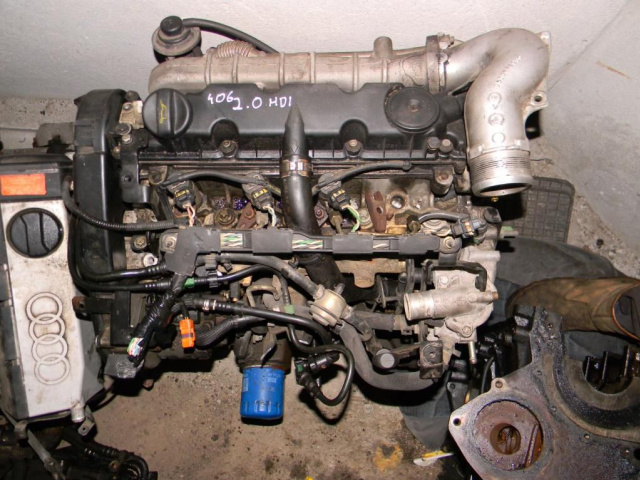 Двигатель Peugeot 406 Citroen C5 2.0 HDI Xsara