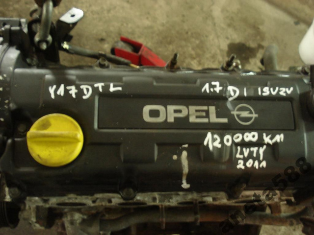 Двигатель - Opel Corsa C 1, 7 DI (Y1, 7DTL) -IGLA-