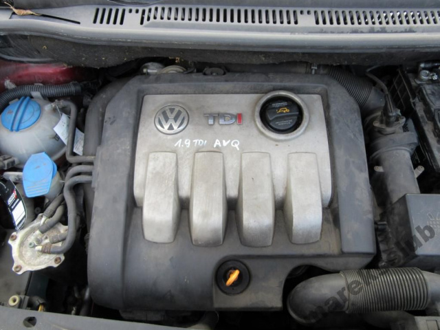 VW Touran 1.9 TDI AVQ BKC голый двигатель без навесного оборудования