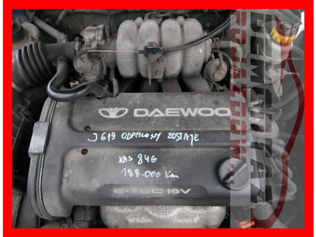 4090 двигатель DAEWOO LANOS A16DMS 1.6 16V FILM QQQ