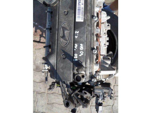 Двигатель HYUNDAI i20 1.2 G4LA 2011 1650NETTO в сборе