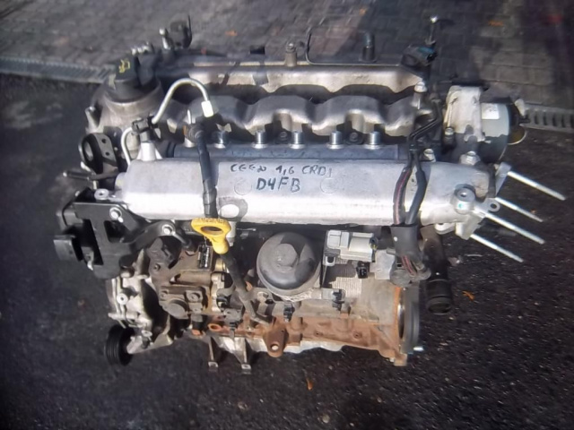 KIA CEED HYUNDAI I30 двигатель 1.6 CRDI модель D4FB
