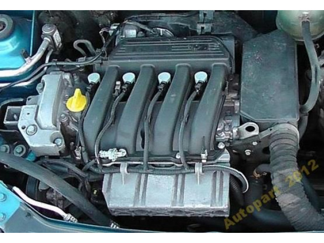Двигатель RENAULT CLIO II MEGANE 1.4 16V K4J B711