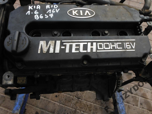 Двигатель KIA RIO DC 1.6 16V