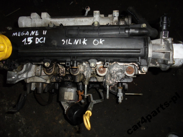 Двигатель без навесного оборудования RENAULT MEGANE II 1.5 DCI K9K D722