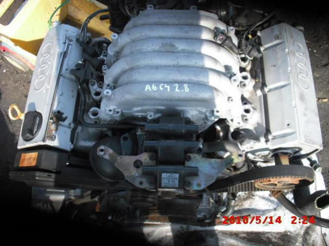 Двигатель BEZ навесного оборудования AUDI A6 C4 2.8 V6 AAH 1995 r.