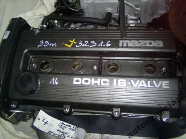 Двигатель бензин MAZDA 323 1.6 16V