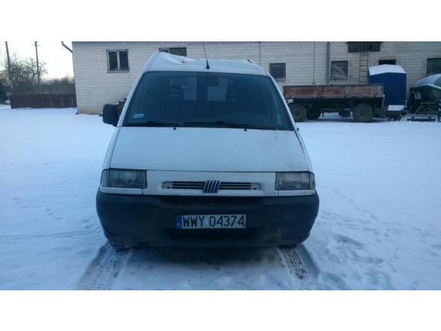 Fiat Scudo - поврежденный, исправный двигатель, caly/czes