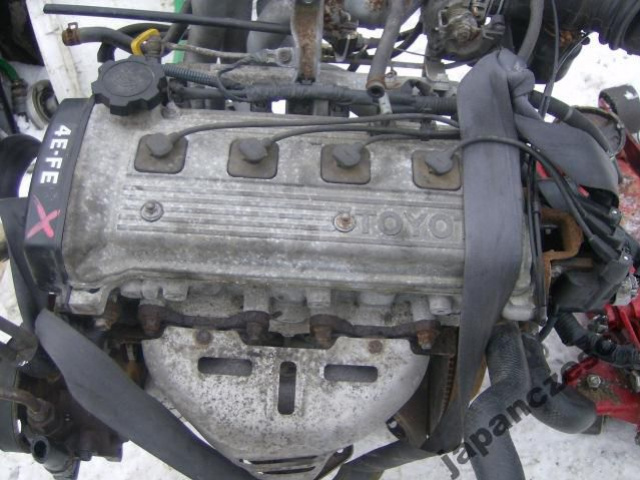 Двигатель 1.4 1.3 4e-fe 4efe toyota corolla e11 97-99