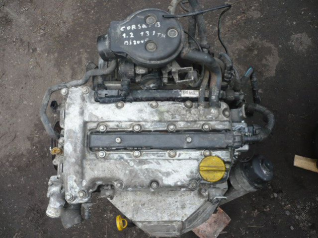 Двигатель OPEL CORSA B, ASTRA - 1, 2 16V ECOTEC X12XE
