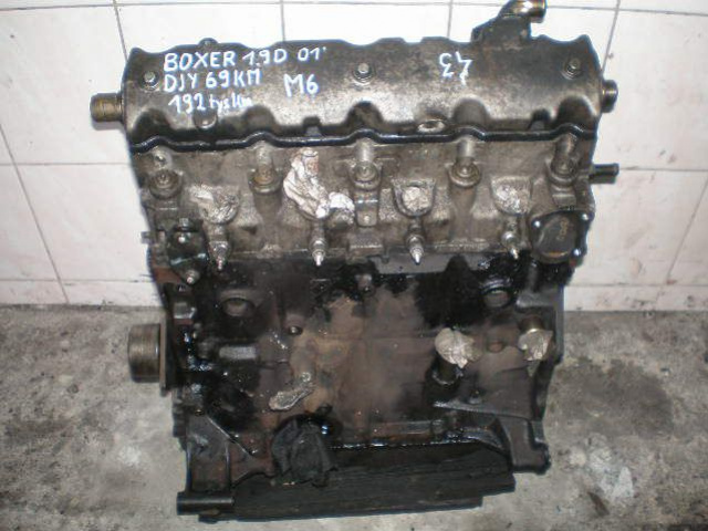 PEUGEOT BOXER 1.91, 9 D 01 69KM DJY двигатель