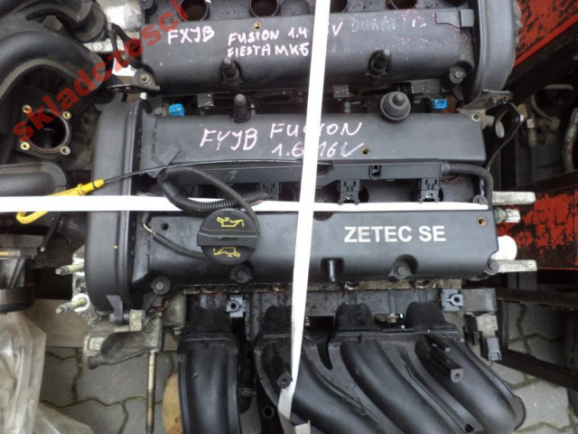 Двигатель 1.6 16v ZETEC SE FORD FUSION FYJB