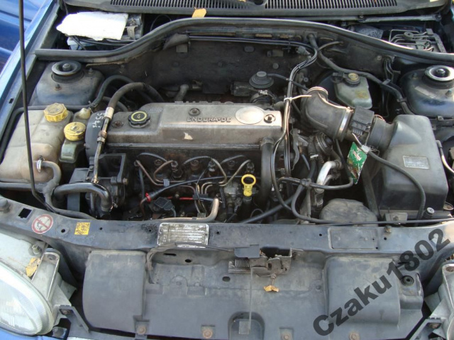 Двигатель Endura 1 8 td 1997 л.с. Ford Escort mk7