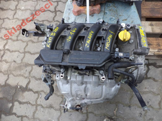 Renault Reno двигатель 1.6 16V K4M B701 Megane I FL