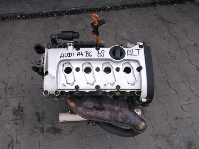 Двигатель ALT AUDI A4 B6 2.0 FSI 86 тыс.KM -WYSYLKA-