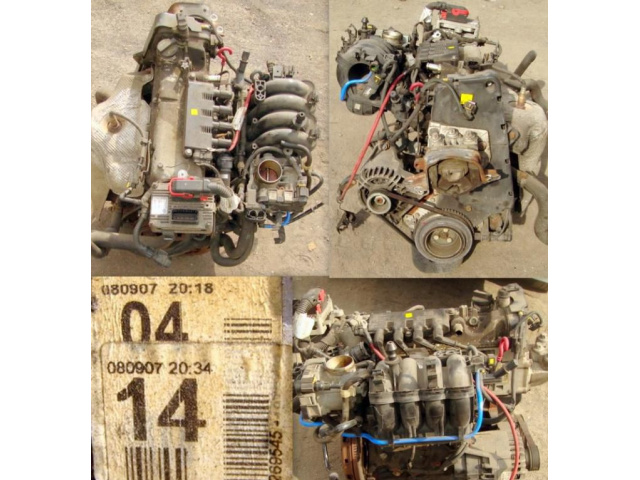 Двигатель 1.2 8v 65 л.с. Fiat Grande Punto III