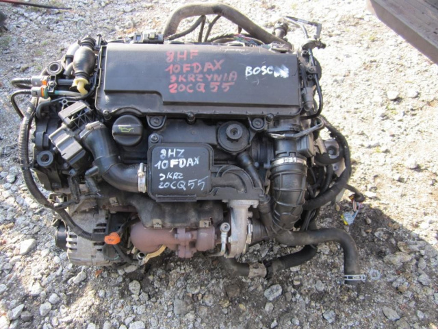 PEUGEOT 207 C2 C3 двигатель KOM. 1.4 HDI 8HF 10FDAX
