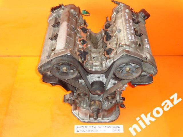HYUNDAI SANTA FE 2.7 V6 04 173KM G6BA двигатель