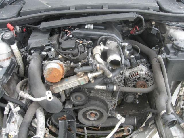 BMW E90 E91 320d 163 л.с. 204D4 двигатель без навесного оборудования 130 тыс