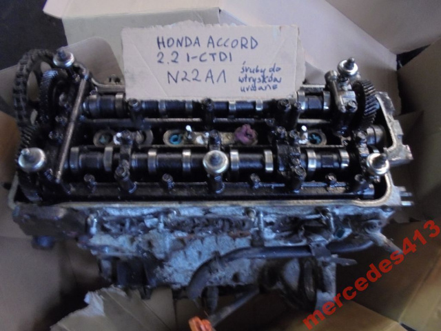 HONDA ACCORD VII 2.2 I-CTDI 140 л.с. N22A1 двигатель