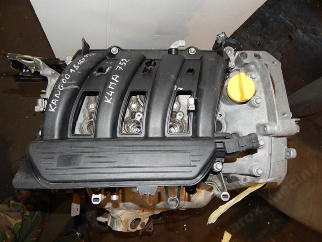 RENAULT KANGOO 1.6 16V двигатель K4M 752 гарантия