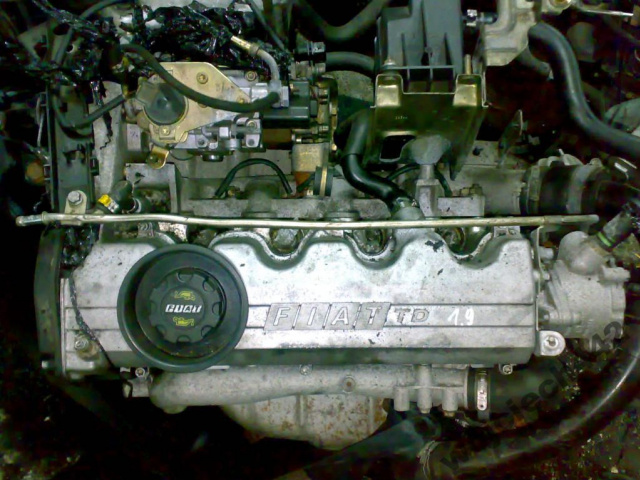 Двигатель FIAT BRAVA MAREA 1.9 TD BEZ навесного оборудования