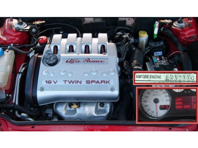 Alfa Romeo 147 2001г. двигатель 2.0 TS