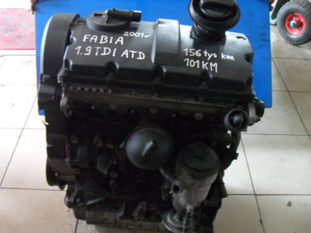 Двигатель 1.9 TDI 101 л. с. ATD SKODA FABIA POLO IBIZA