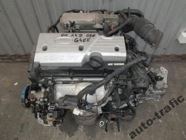 Двигатель голый без навесного оборудования 1.4 16V G4EE KIA RIO III 05-11