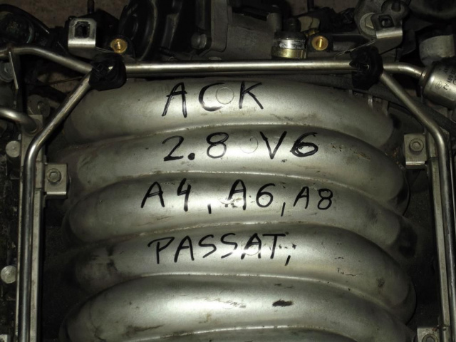 AUDI A4 A6 A8 PASSAT B5 двигатель 2.8 V6 ACK 193KM EU