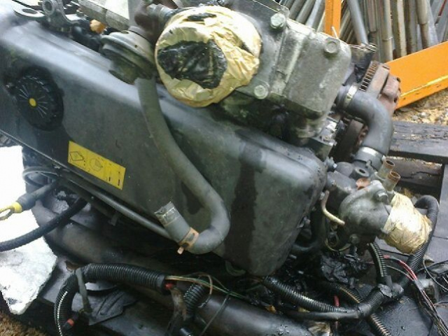Двигатель opel movano 2.5 d
