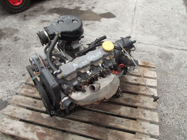 OPEL ASTRA I F 92' 1.6 двигатель в сборе коробка передач