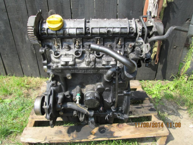 Двигатель F8T 1, 9D RENAULT MEGANE I KANGOO голый SLUP
