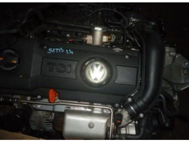 VW GOLF VI JETTA 1.4 TSI CAXA двигатель гарантия VAT
