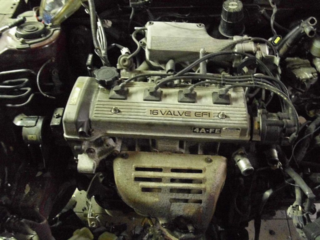 $- Toyota CARINA E 1.6 4A-FE двигатель исправный