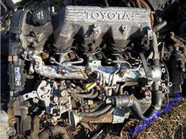 TOYOTA CARINA 2 II 2.0 D двигатель в сборе