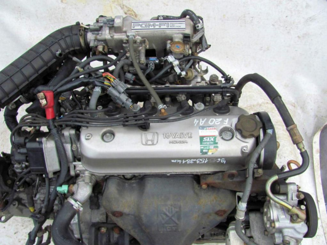 Двигатель в сборе 2.0 16V F20A4 HONDA PRELUDE 96г.