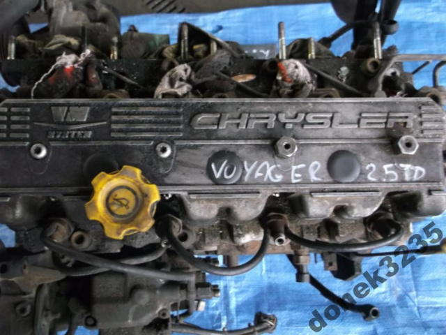 Двигатель CHRYSLER VOYAGER II 2.5TD