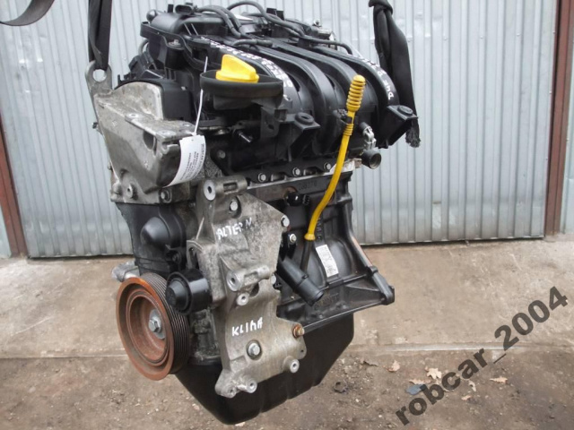 Двигатель RENAULT CLIO MODUS 1.2 16V 07 GLIWICE RG